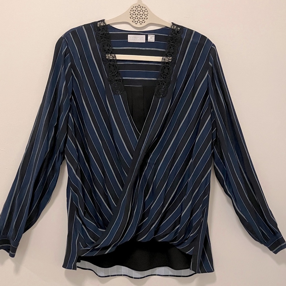 Carlisle New York blouse worn once
